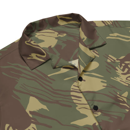 Rhodesian Brushstroke CAMO Unisex button shirt - Button Shirt