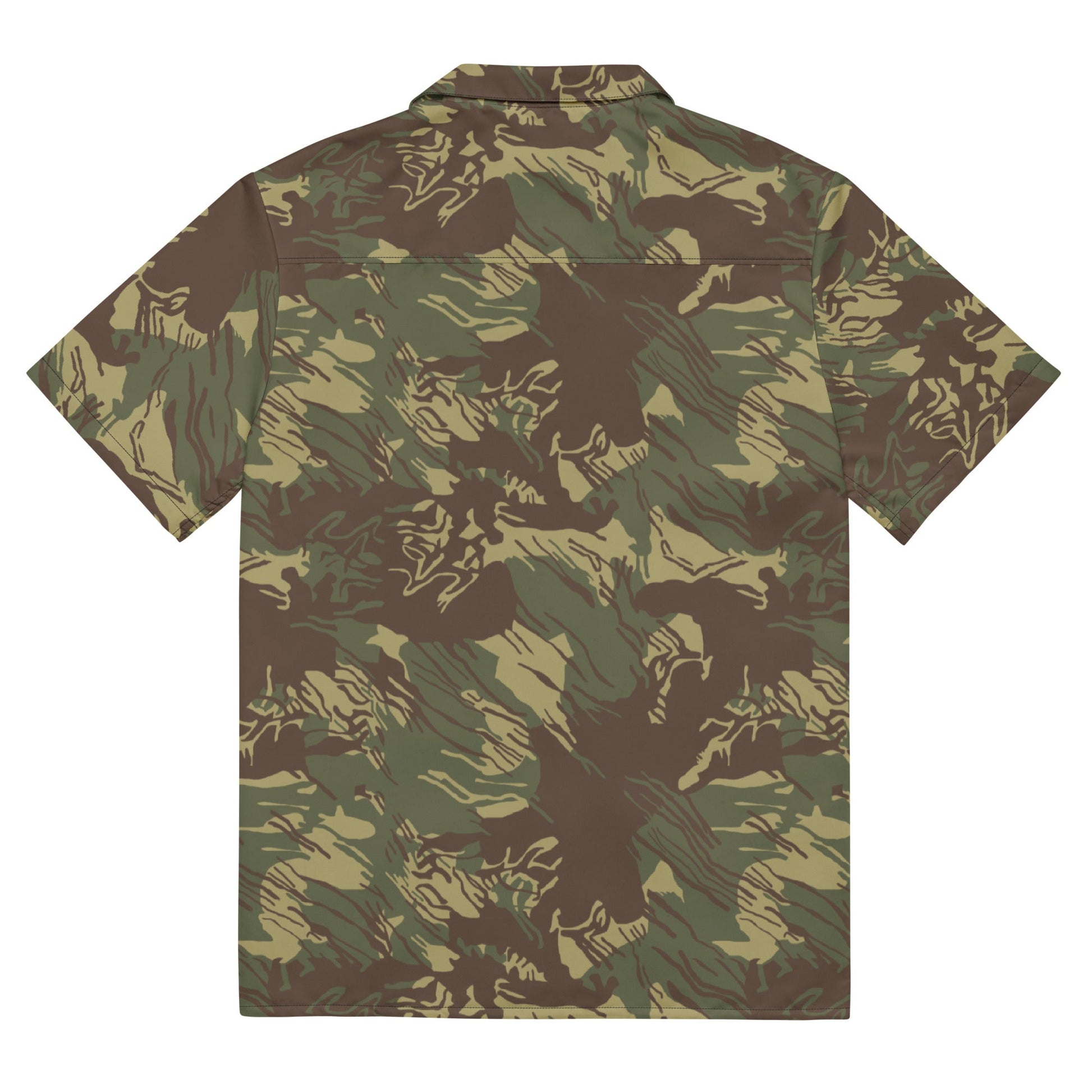 Rhodesian Brushstroke CAMO Unisex button shirt - Button Shirts