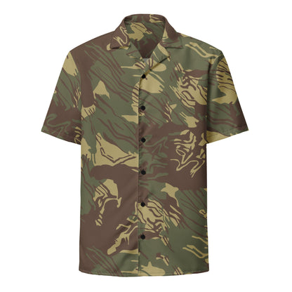 Rhodesian Brushstroke CAMO Unisex button shirt - Button Shirt