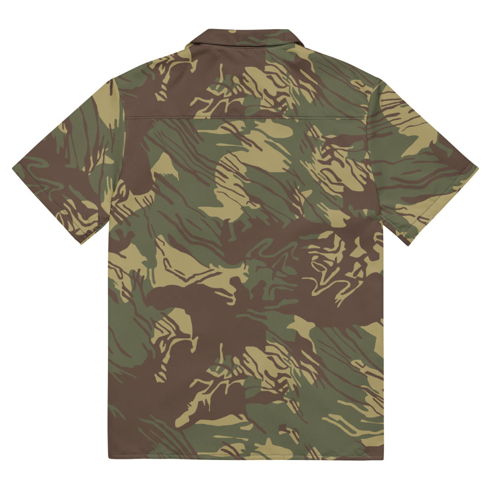 Rhodesian Brushstroke CAMO Unisex button shirt - Button Shirt