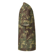 Brushstroke Rhodesian CAMO Unisex Short-Sleeve Button Shirt - Button-Up