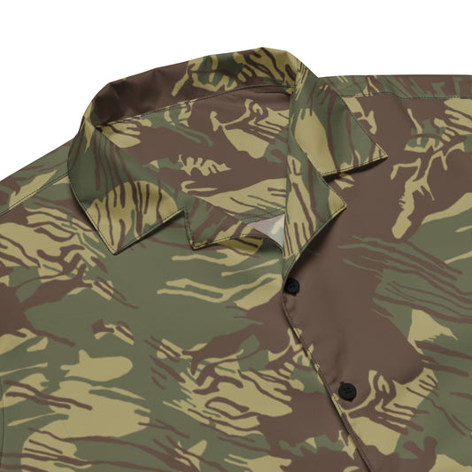 Rhodesian Brushstroke CAMO Unisex button shirt - Button Shirts