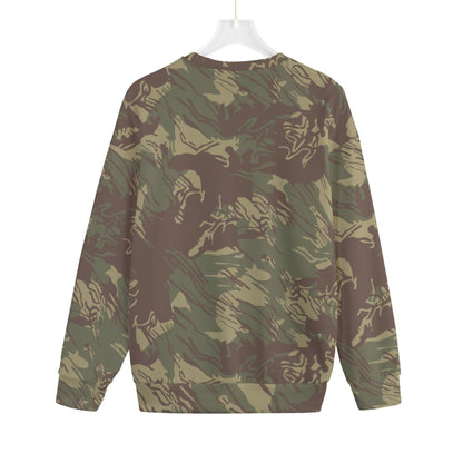 Rhodesian Brushstroke CAMO Unisex Drop-shoulder Knitted Fleece Sweater