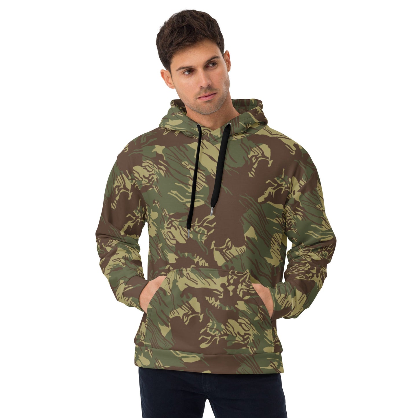 Rhodesian Brushstroke CAMO Unisex Hoodie - 2XS - Hoodies