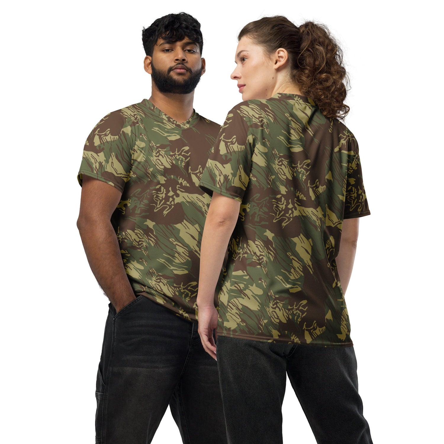 Rhodesian Brushstroke CAMO Unisex Sports Jersey - 2XS