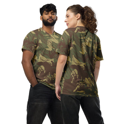 Rhodesian Brushstroke CAMO unisex sports jersey - 2XS - Unisex Sports Jersey