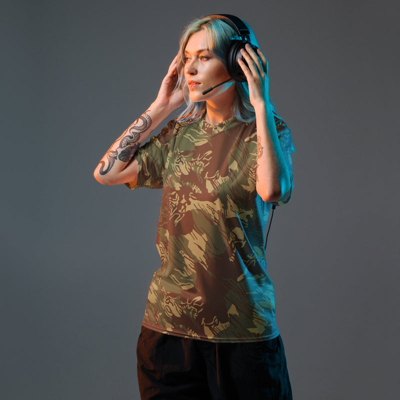 Brushstroke Rhodesian CAMO Unisex Sports Jersey