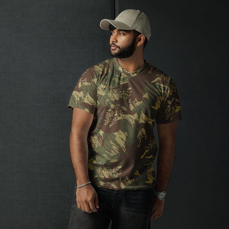 Brushstroke Rhodesian CAMO Unisex Sports Jersey
