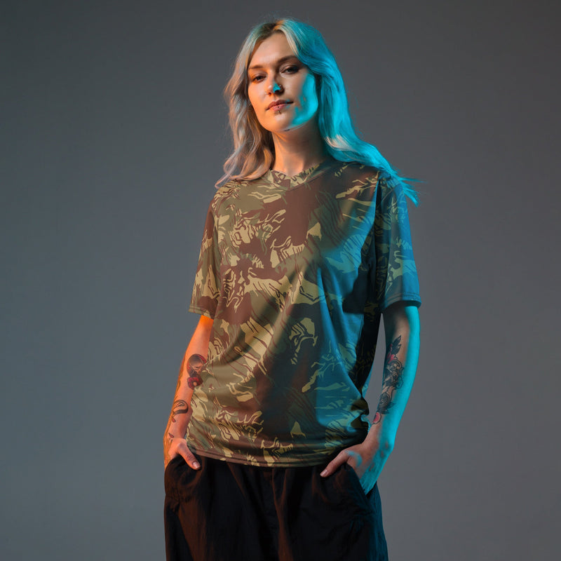Brushstroke Rhodesian CAMO Unisex Sports Jersey