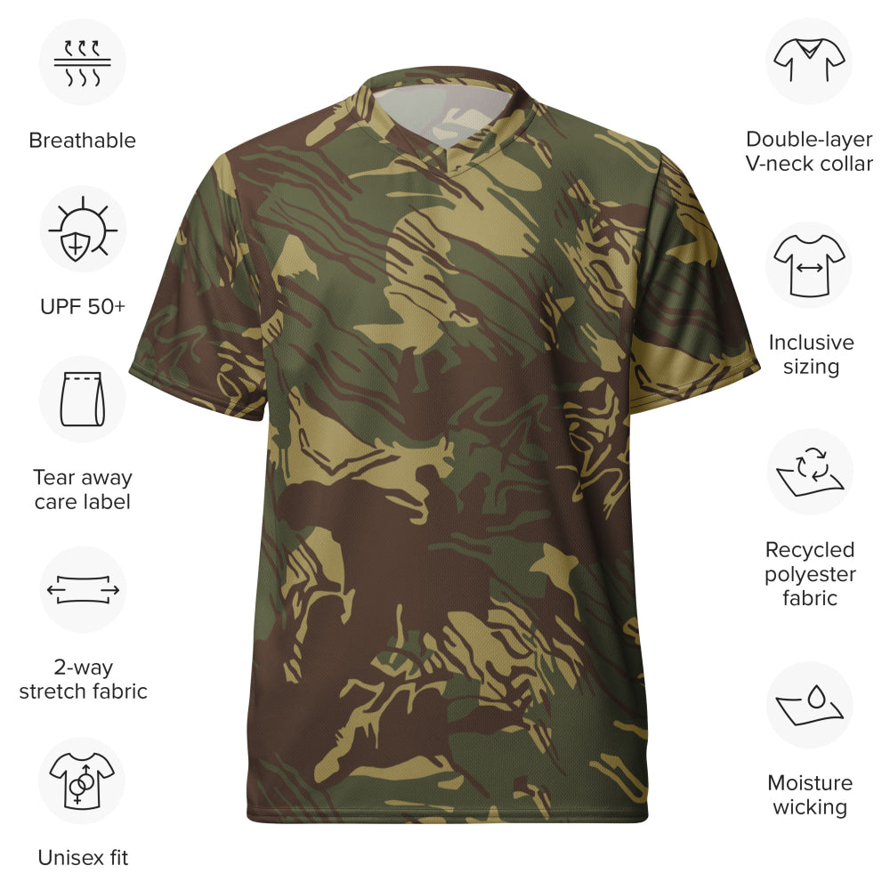 Rhodesian Brushstroke CAMO unisex sports jersey - Unisex Sports Jersey