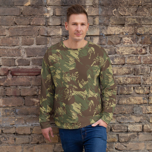 Brushstroke Rhodesian CAMO Unisex Sweatshirt - XS