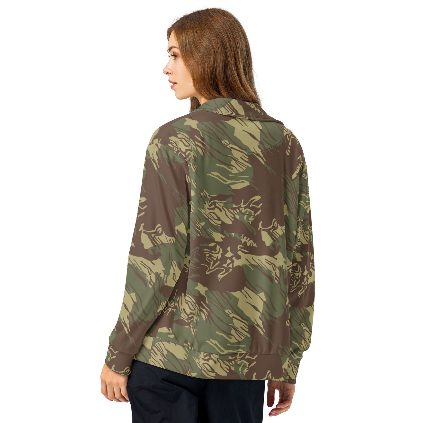Rhodesian Brushstroke CAMO Unisex track jacket - Track Jackets