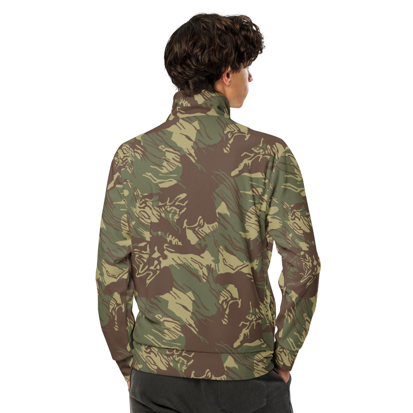 Rhodesian Brushstroke CAMO Unisex track jacket - Track Jackets