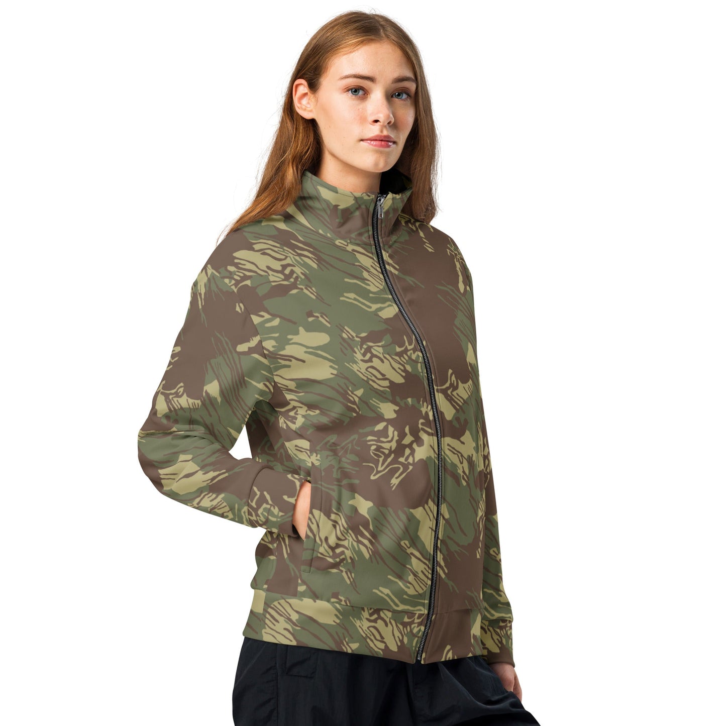 Rhodesian Brushstroke CAMO Unisex track jacket - Track Jackets