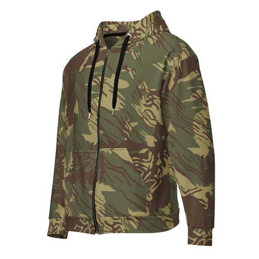 Rhodesian Brushstroke CAMO Unisex zip hoodie - 2XS
