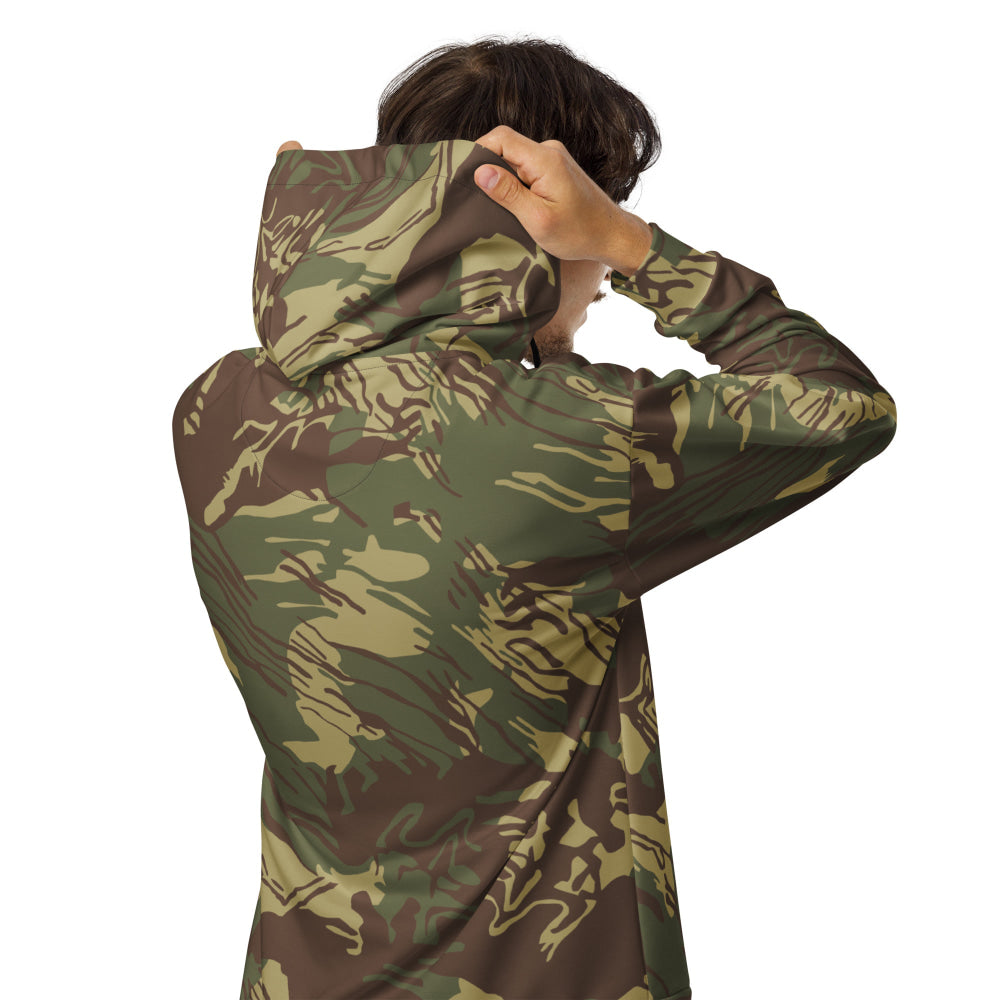 Rhodesian Brushstroke CAMO Unisex zip hoodie - Zip Hoodie