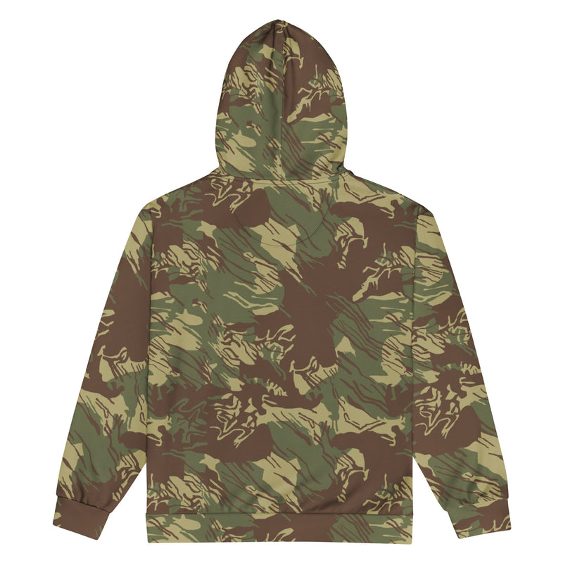 Brushstroke Rhodesian CAMO Unisex Zip Hoodie