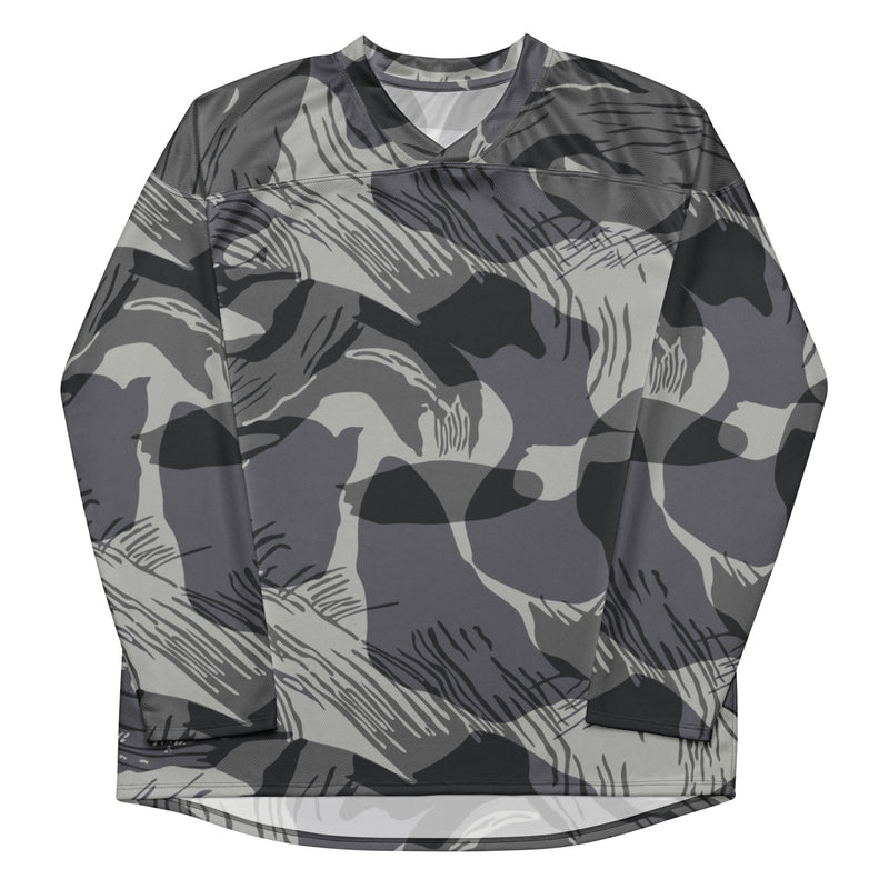 Brushstroke Urban Rhodesian CAMO Unisex Hockey Fan Jersey