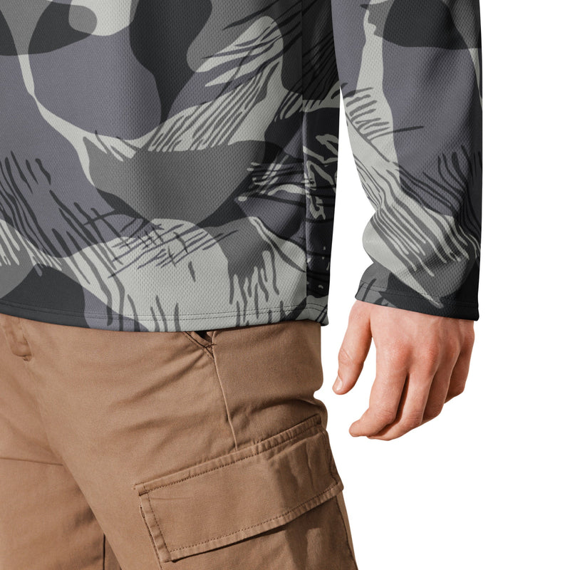 Brushstroke Urban Rhodesian CAMO Unisex Hockey Fan Jersey