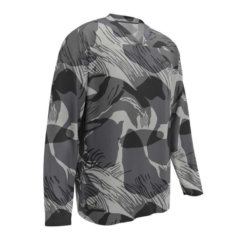 Brushstroke Urban Rhodesian CAMO Unisex Hockey Fan Jersey