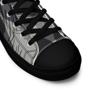 Brushstroke Urban Rhodesian CAMO Mens High-Top Canvas Shoes