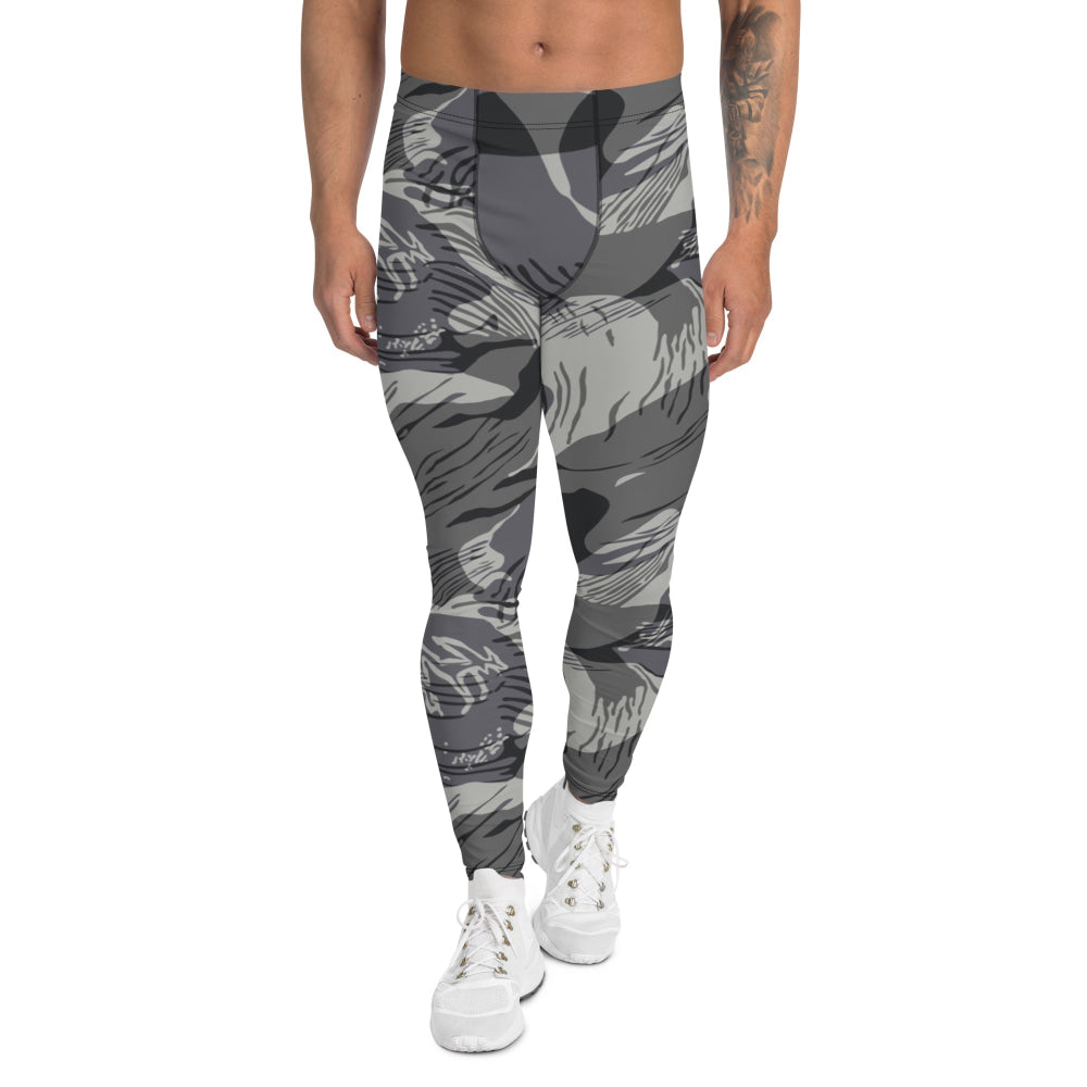 Rhodesian Brushstroke Urban CAMO Men’s Leggings - XS - Mens