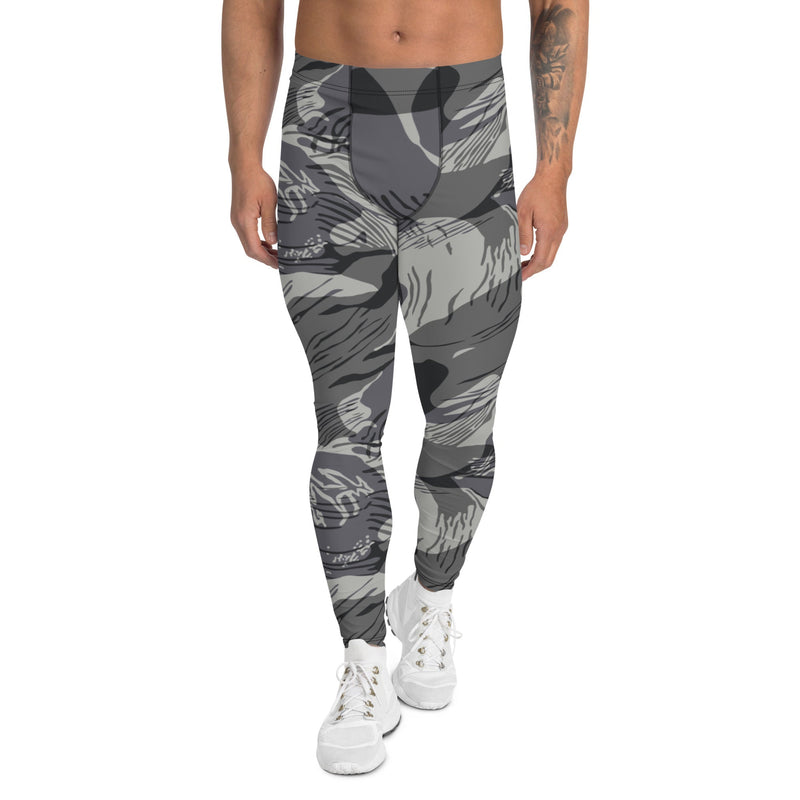 Brushstroke Urban Rhodesian CAMO Mens Leggings - XS - Men