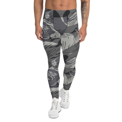 Brushstroke Urban Rhodesian CAMO Mens Leggings - XS - Men