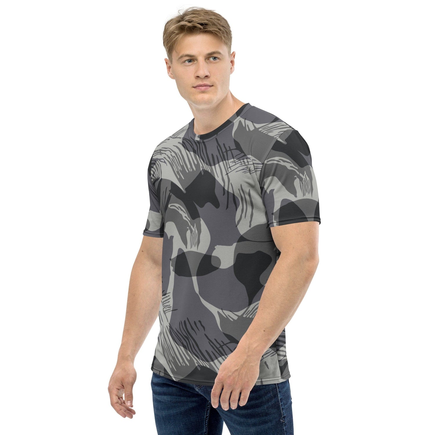 Rhodesian Brushstroke Urban CAMO Mens t-shirt - T-Shirts