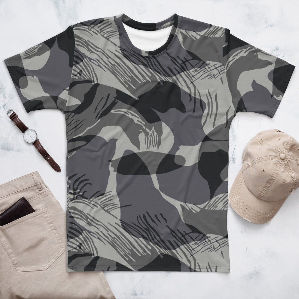 Rhodesian Brushstroke Urban CAMO Men’s t-shirt - XS - Mens T-Shirt