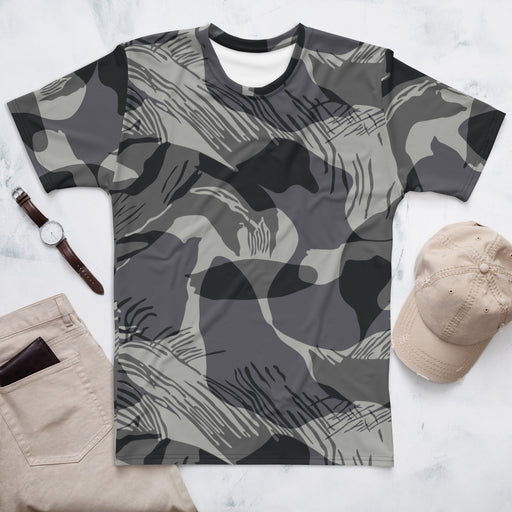 Brushstroke Urban Rhodesian CAMO Mens T-Shirt - XS