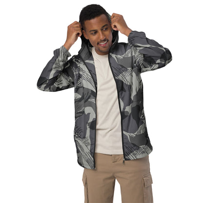 Rhodesian Brushstroke Urban CAMO Men’s windbreaker - Mens Windbreaker