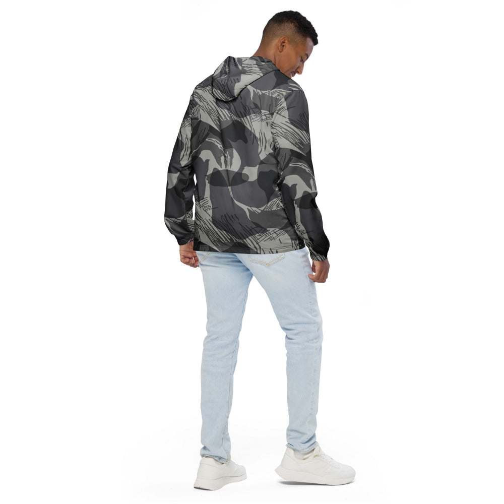 Rhodesian Brushstroke Urban CAMO Men’s windbreaker - Mens Windbreaker