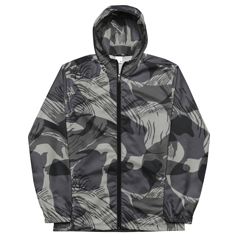 Rhodesian Brushstroke Urban CAMO Men’s windbreaker - Mens Windbreaker