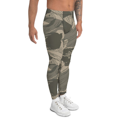 Rhodesian Brushstroke Urban Rubble CAMO Men’s Leggings - Mens