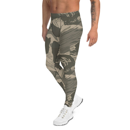 Rhodesian Brushstroke Urban Rubble CAMO Men’s Leggings - Mens