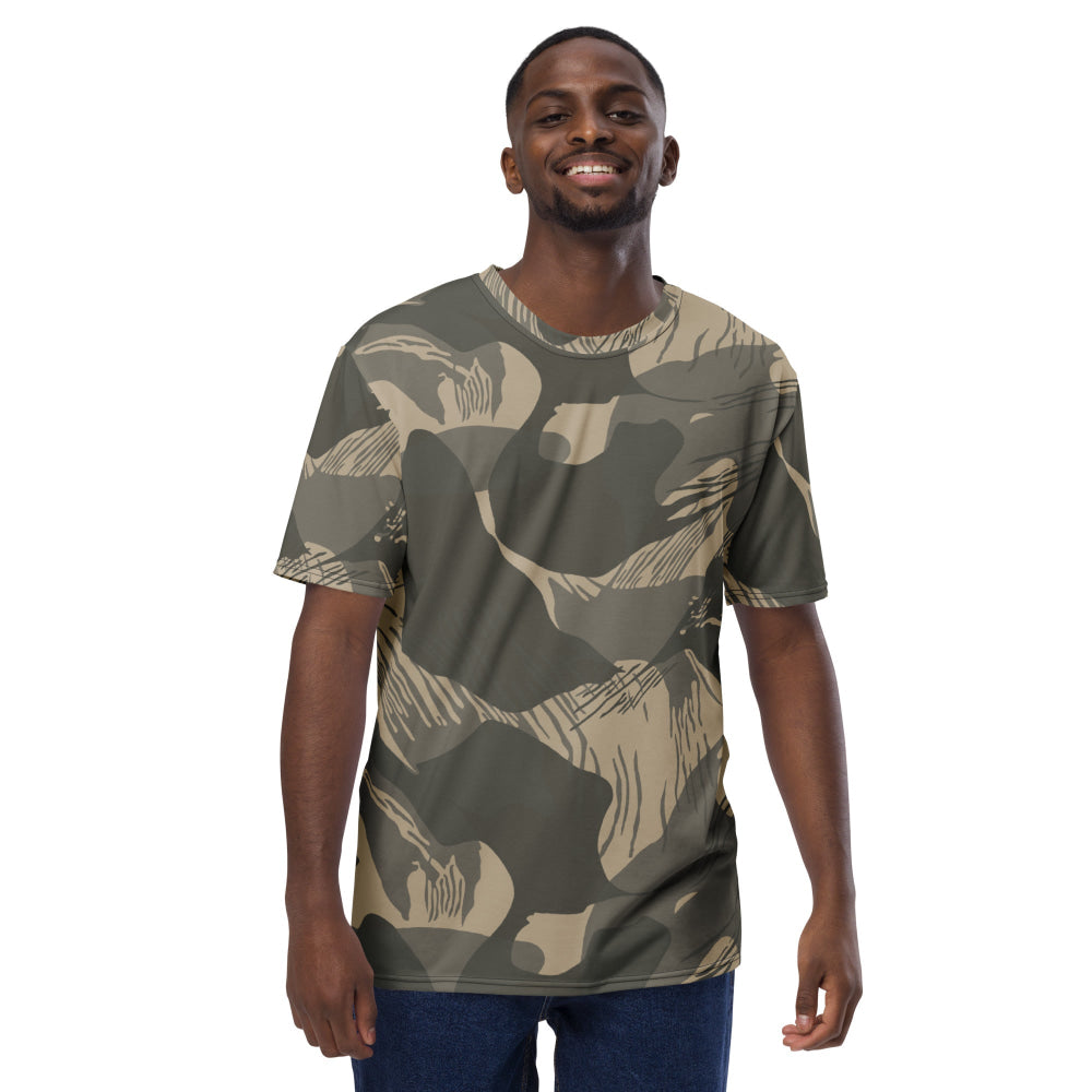 Rhodesian Brushstroke Urban Rubble CAMO Men’s t-shirt - Mens T-Shirt