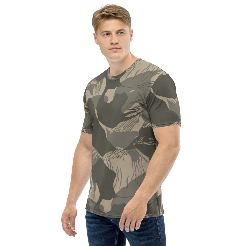 Rhodesian Brushstroke Urban Rubble CAMO Men’s t-shirt - Mens T-Shirt