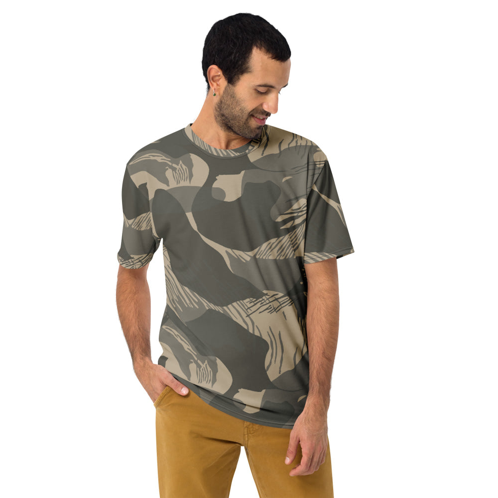 Rhodesian Brushstroke Urban Rubble CAMO Men’s t-shirt - Mens T-Shirt