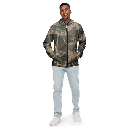 Rhodesian Brushstroke Urban Rubble CAMO Men’s windbreaker - Mens Windbreaker