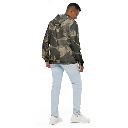 Rhodesian Brushstroke Urban Rubble CAMO Men’s windbreaker - Mens Windbreaker