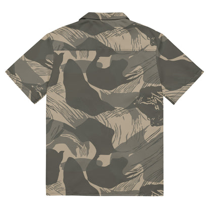 Rhodesian Brushstroke Urban Rubble CAMO Unisex button shirt - Button Shirt