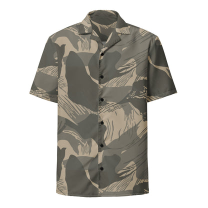 Rhodesian Brushstroke Urban Rubble CAMO Unisex button shirt - Button Shirt