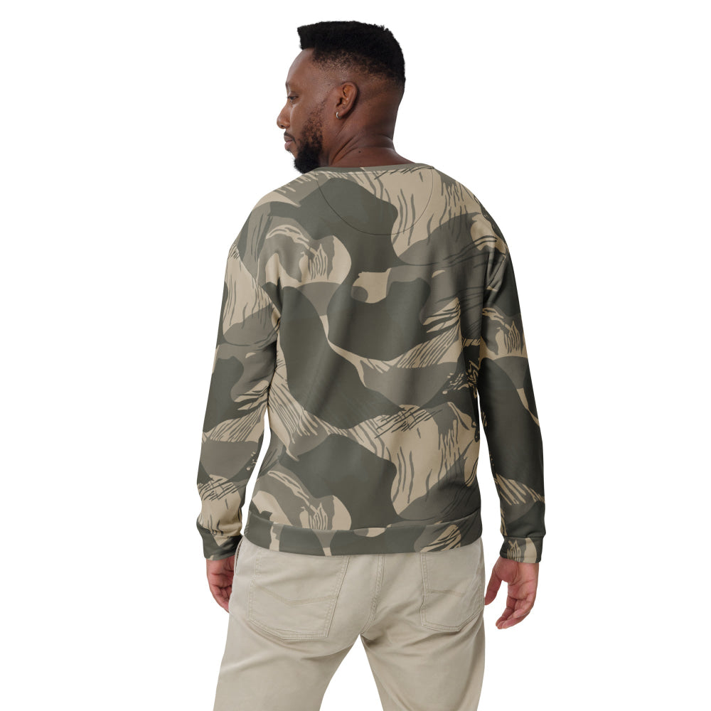 Rhodesian Brushstroke Urban Rubble CAMO Unisex Sweatshirt