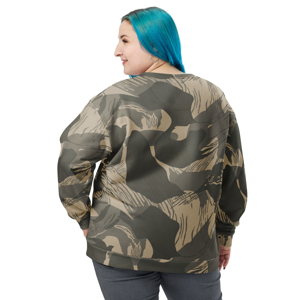 Rhodesian Brushstroke Urban Rubble CAMO Unisex Sweatshirt