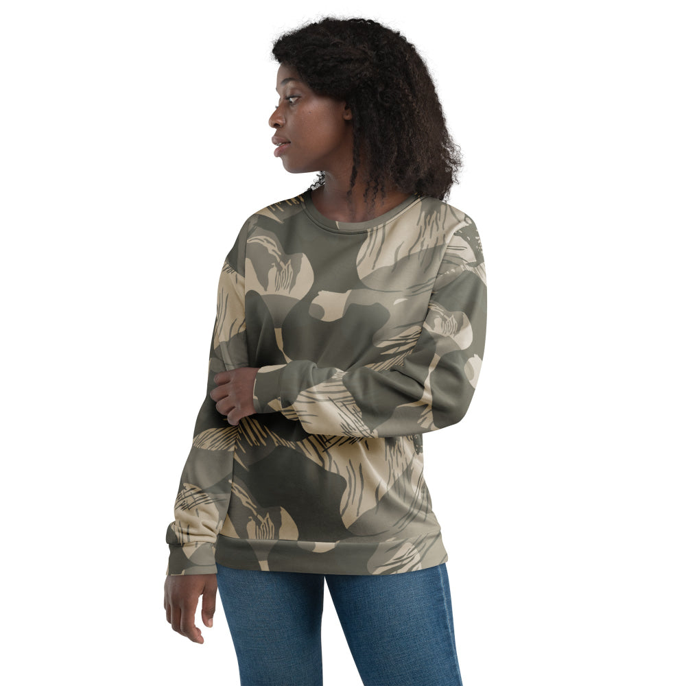 Rhodesian Brushstroke Urban Rubble CAMO Unisex Sweatshirt