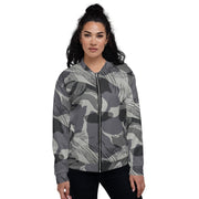 Brushstroke Urban Rhodesian CAMO Unisex Bomber Jacket