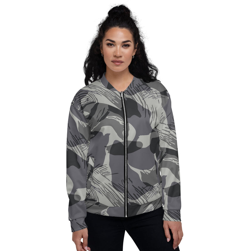Brushstroke Urban Rhodesian CAMO Unisex Bomber Jacket
