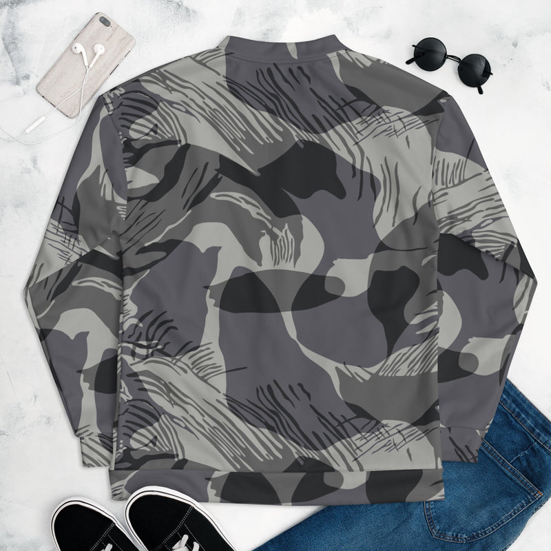 Brushstroke Urban Rhodesian CAMO Unisex Bomber Jacket