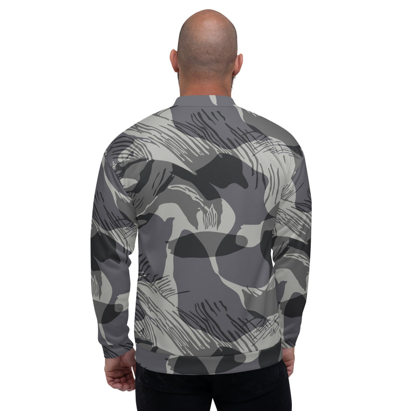 Brushstroke Urban Rhodesian CAMO Unisex Bomber Jacket